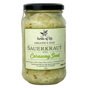 Herbs of Life Sauerkraut with Caraway 350g